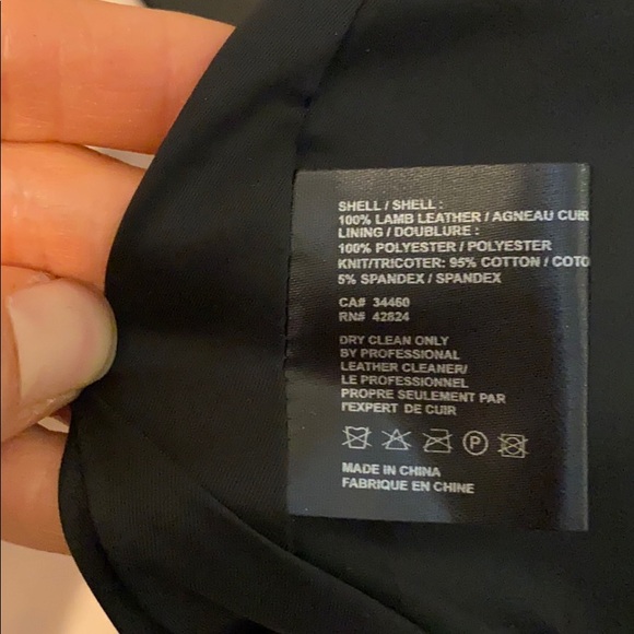 New Veda leather jacket - Picture 2 of 3